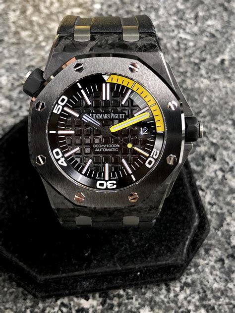 audemars piguet carbon diver replica|Audemars Piguet Royal Oak Offshore .